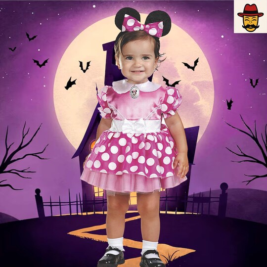 Infant Minnie Mouse Costume with Tulle Petticoat and Headband | Michaels Infant Minnie Mouse Costume with Tulle Petticoat and Headband | Michaels